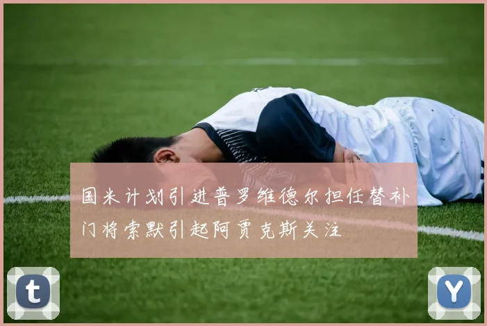 国米计划引进普罗维德尔担任替补门将索默引起阿贾克斯关注