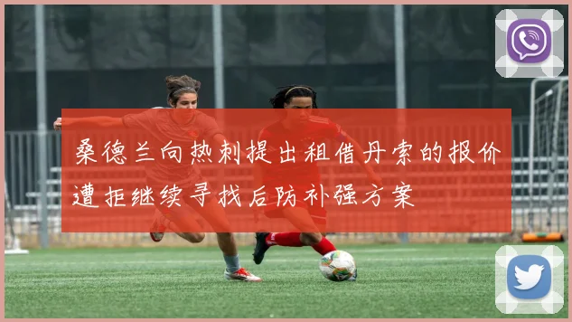 桑德兰向热刺提出租借丹索的报价遭拒继续寻找后防补强方案